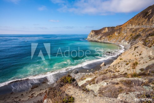 Picture of The  ocean bay with emerald water